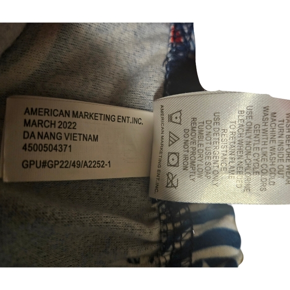 Marvel Avengers Captain America 2pc Fleece Pajama Set Boys Size 4 - Picture 6 of 6